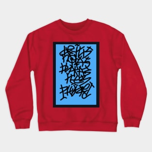 lettering Crewneck Sweatshirt